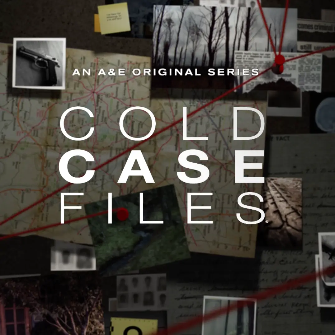 A poster for cold case files shared by an online community.