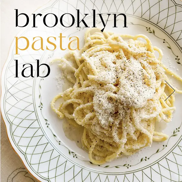 The cover of Brooklyn Pasta Lab's social media.