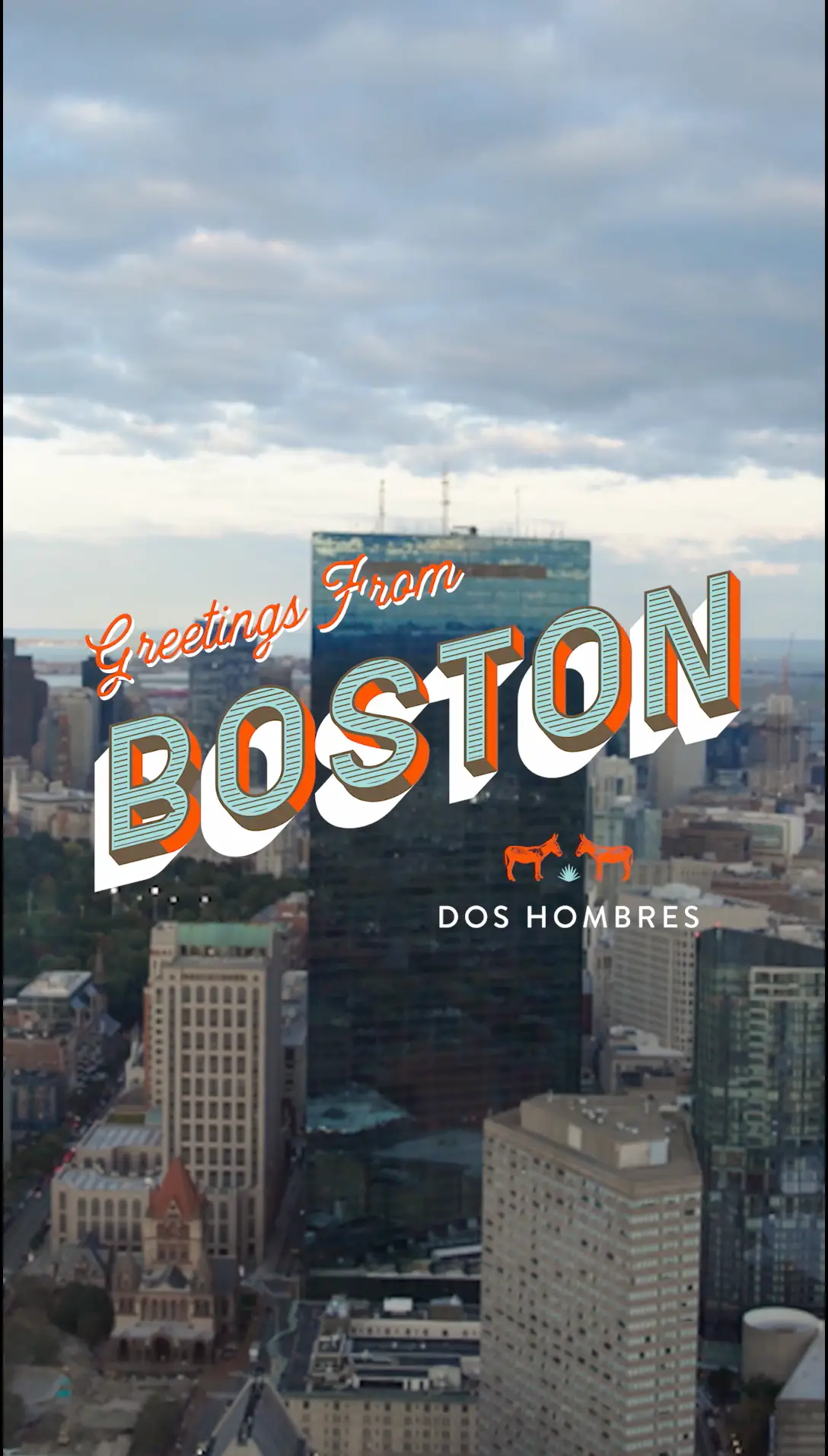 Greetings from Dos Hombres in Boston - screenshot.